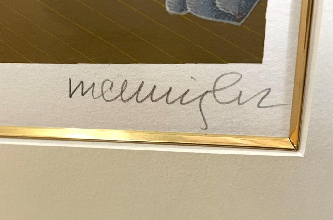 トーマス・マックナイト版画 (Thomas McKNIGHT)「レッドカウチ