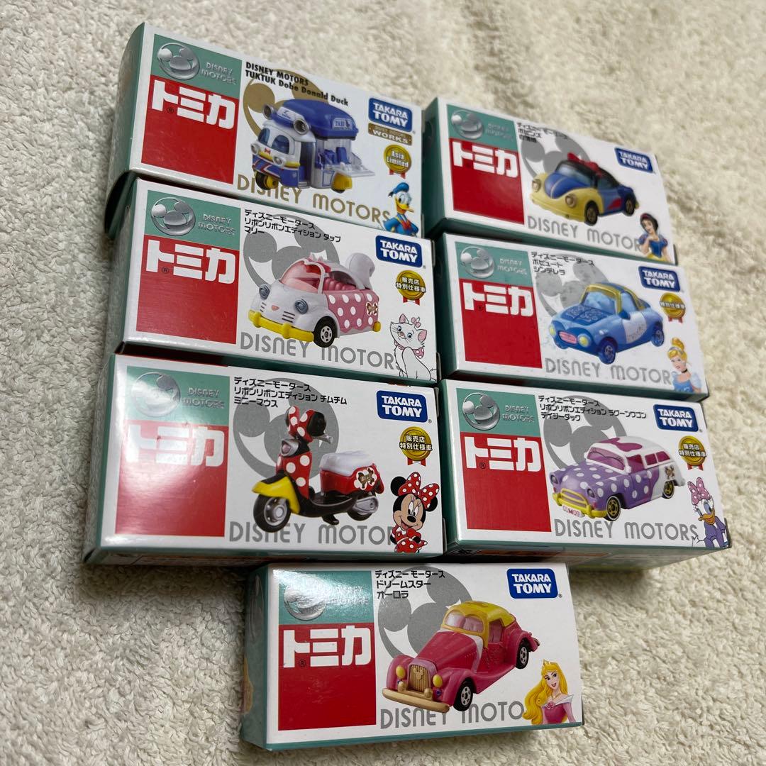 ディズニーモータース　7台セット