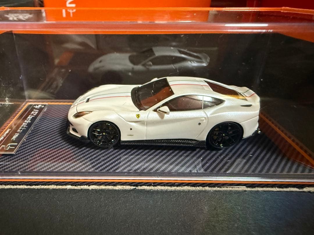 【美品】U2 Models 458 Resin 1/64 ミニカー Tarmac x イクソ 1/64 フェラーリ 458 イタリア GT3 ホワイト