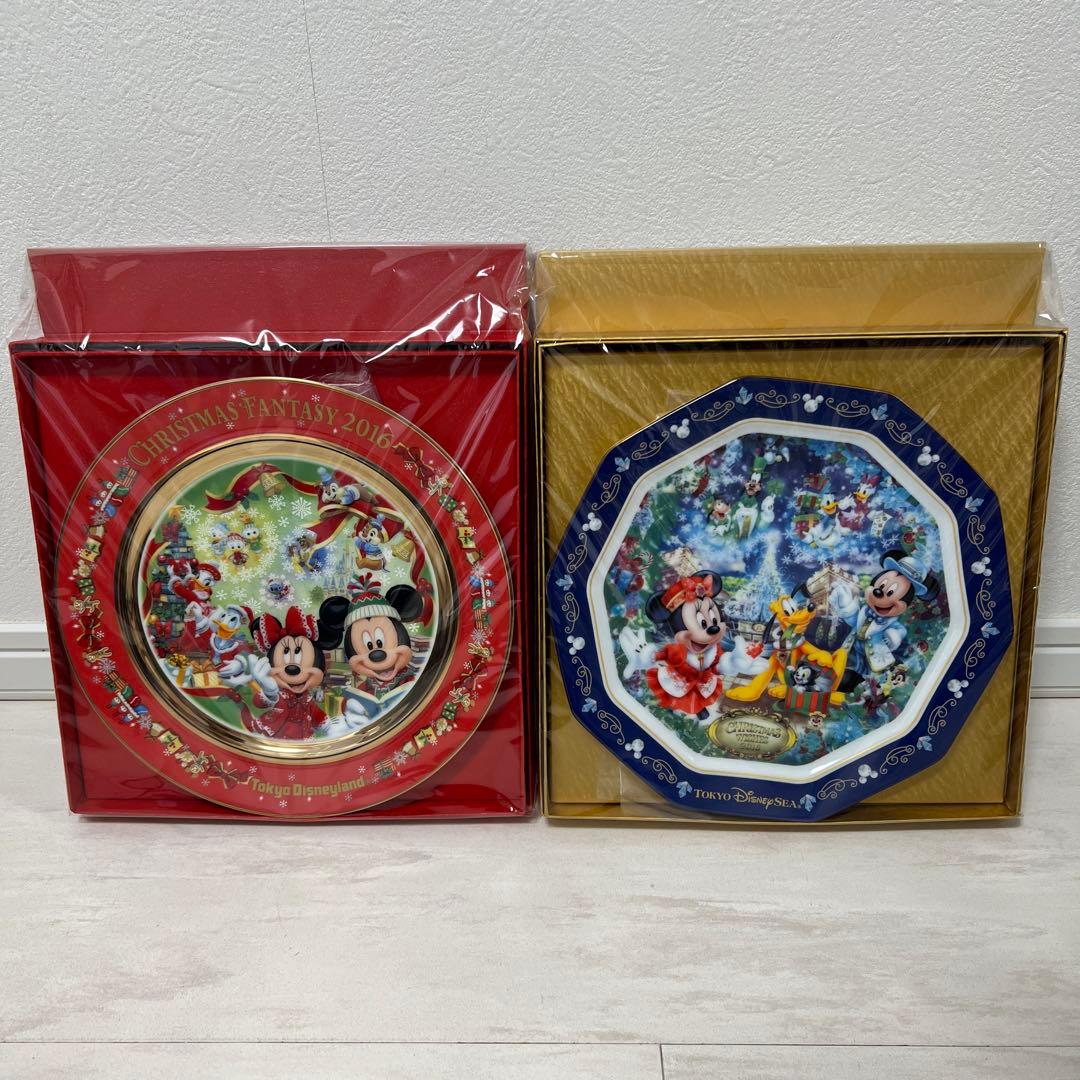 東京ディズニー クリスマスプレートセット　2016