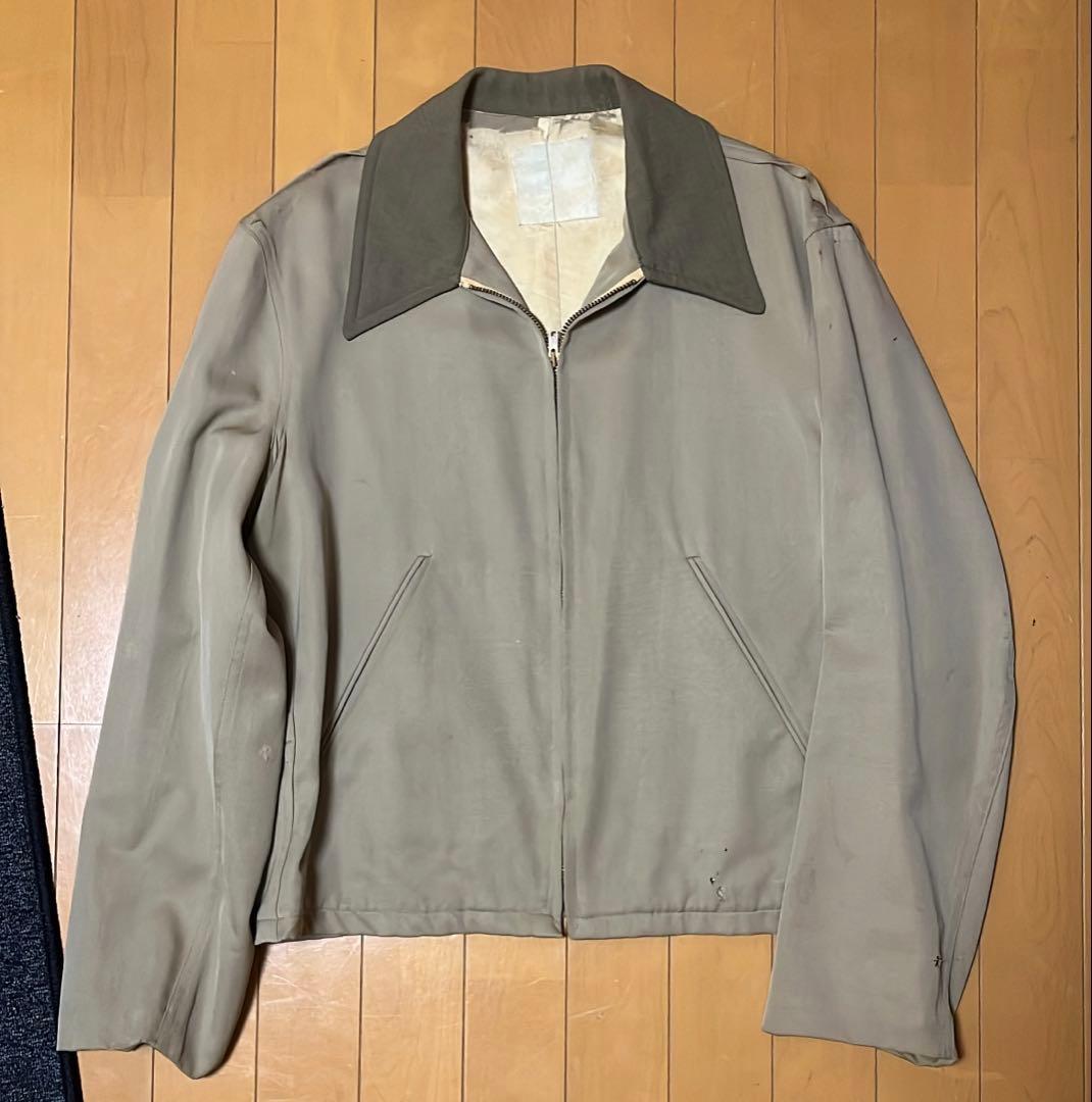 あ*き様 50s ギャバジンジャケット レーヨンギャバ ギャバジャン ロカビリー