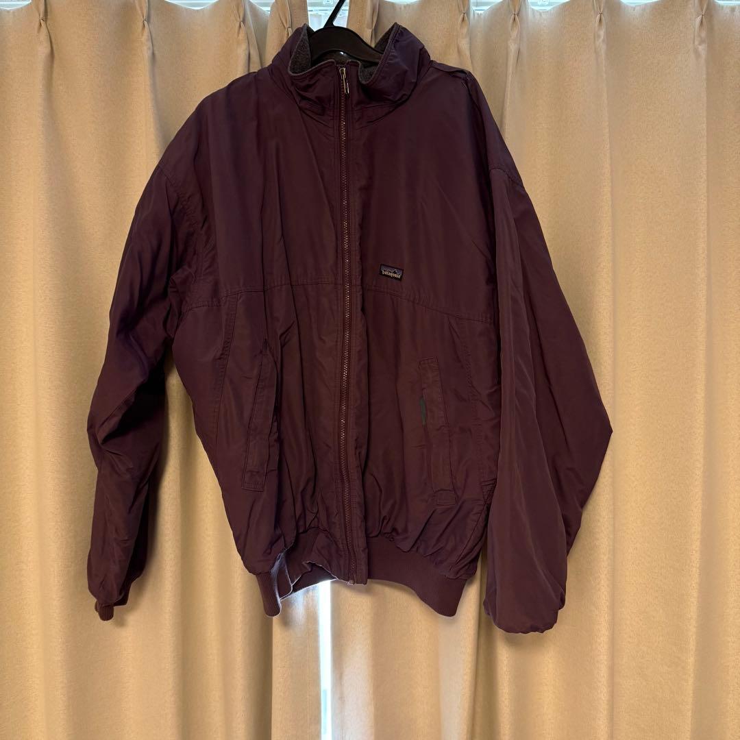 訳あり　90s USA製　パタゴニア　シェルドシンチラジャケット　フリース