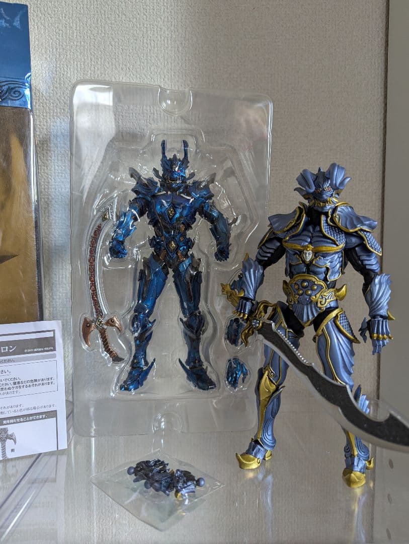 牙狼 閃光騎士ロード　雷鳴騎士バロン　2体セット　フィギュア