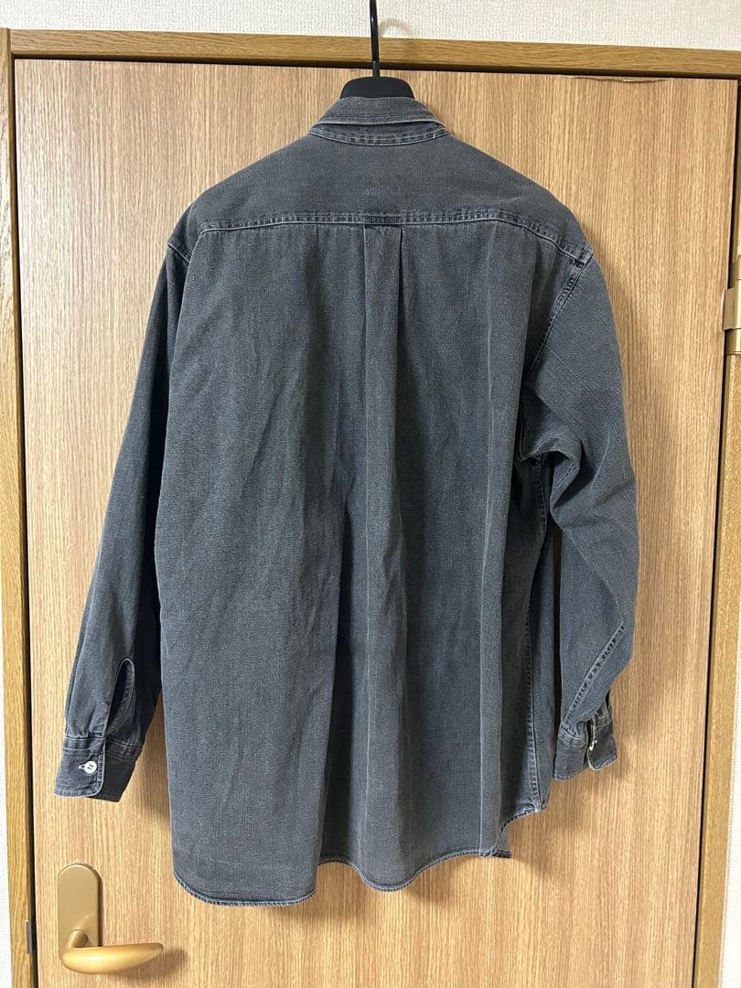 鬼*郎様 コムデギャルソンオム グレータグ デニムワークシャツ