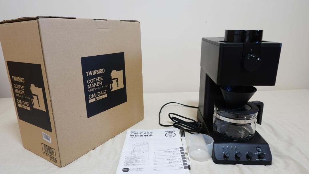 ツインバード　全自動コーヒーメーカー　CM-D457 twinbird_44571