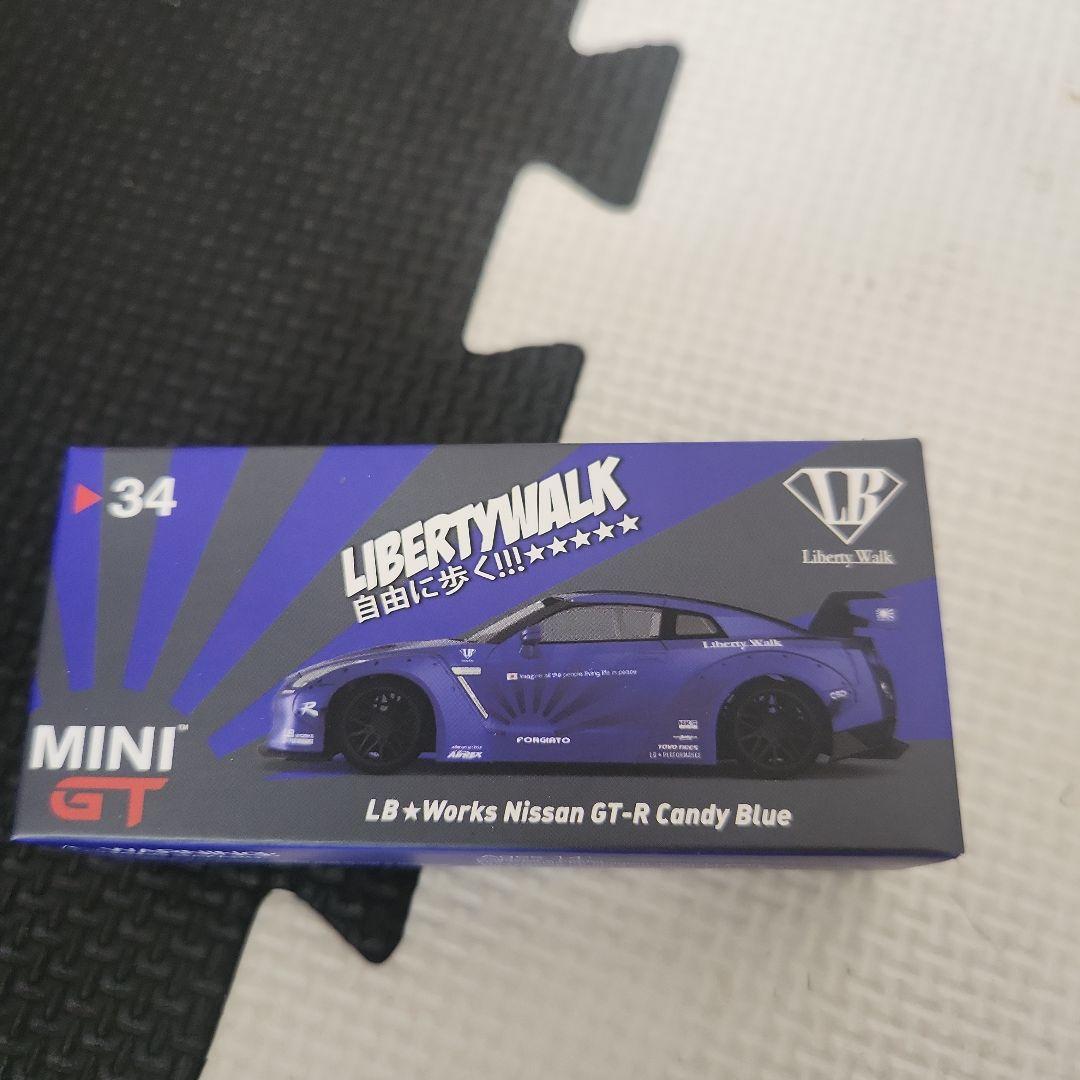 MINIGT LB★WORKS GT-R R35 Candy Blue