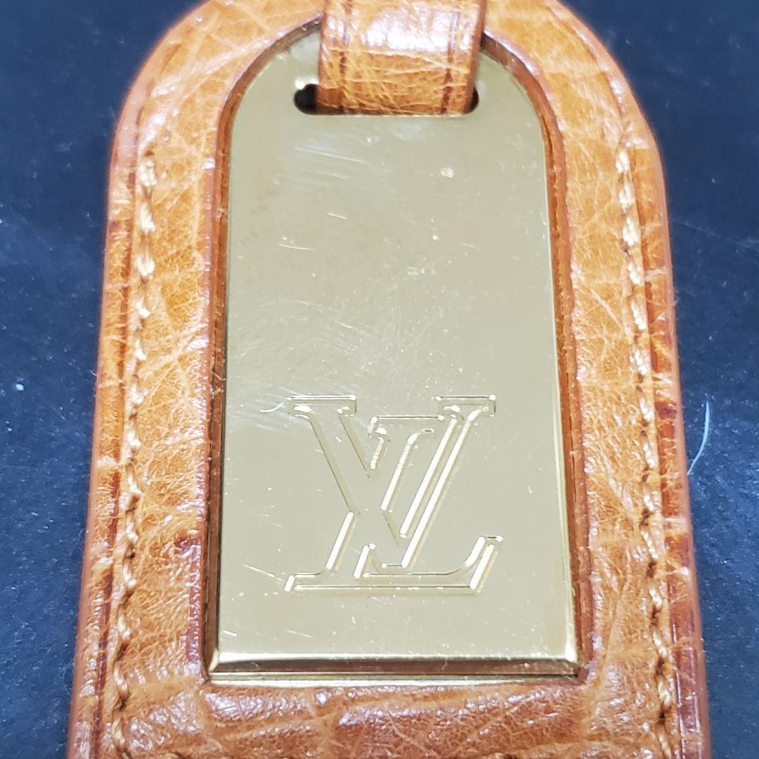 Louis Vuitton 未使用オーストリッチレザーキーホルダー