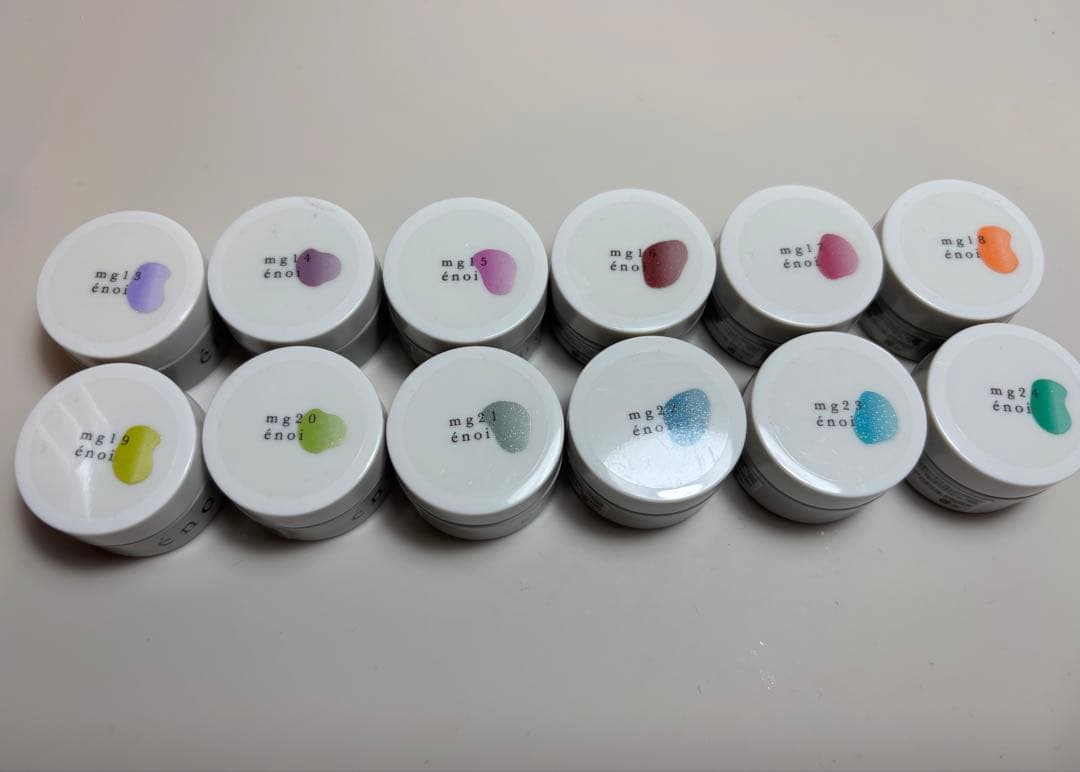 énoi エノイマグネットジェル mg13〜24（12色セット）
