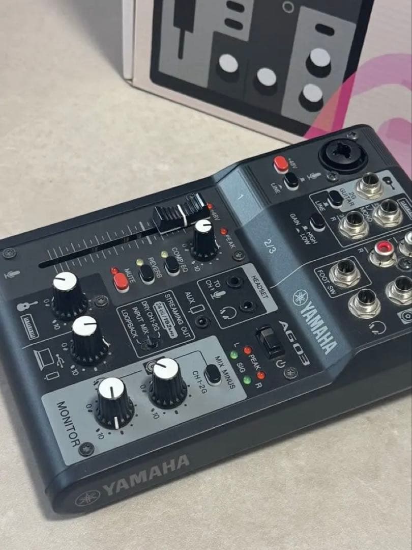 【値下げ中】AG03MK2 B / MOGAMI 2534 XLR