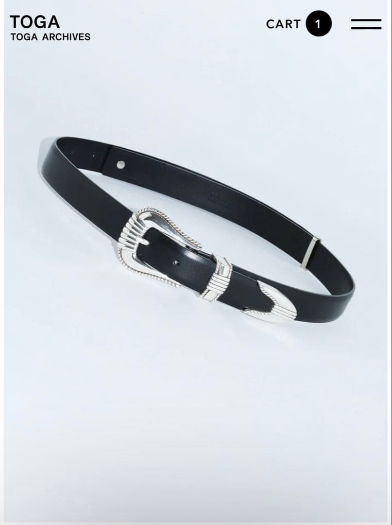 小物 TOGA L BELT