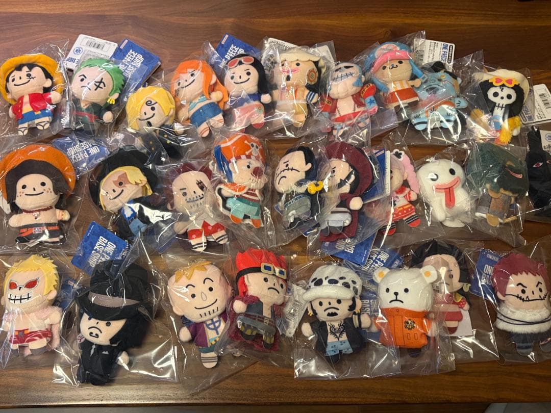 ONE PIECE ゆびぬい Part.1,2,3 全28種セット