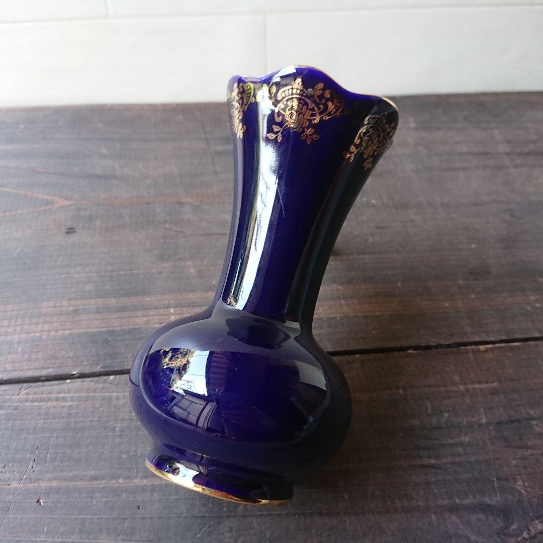 LIMOGES CASTEL 花瓶 フランス製 22K GOLD 陶器 - メルカリ