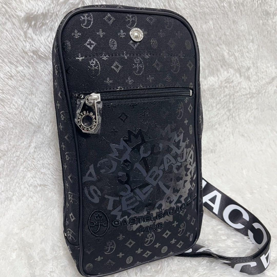 【新品】カステルバジャック ボディ ショルダーバッグ インサイト ブラック CASTELBAJAC（カステルバジャック） インサイト ボディバッグ ワン