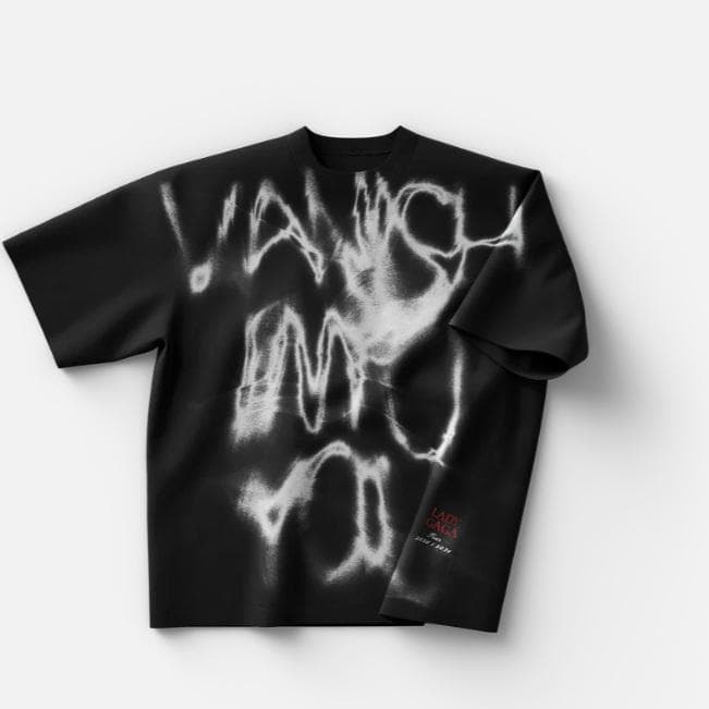 【Mサイズ】レディー・ガガ ライブTシャツ VANISH