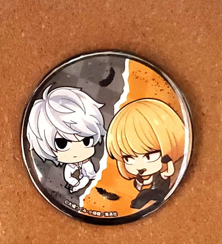 DEATH NOTE ニア メロ 缶バッジ - メルカリ