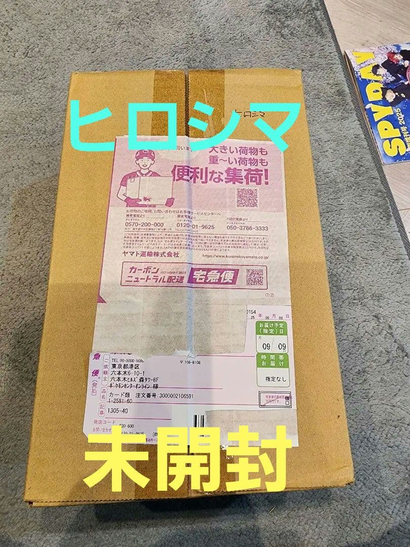 ポケモンセンター　ヒロシマ　未開封