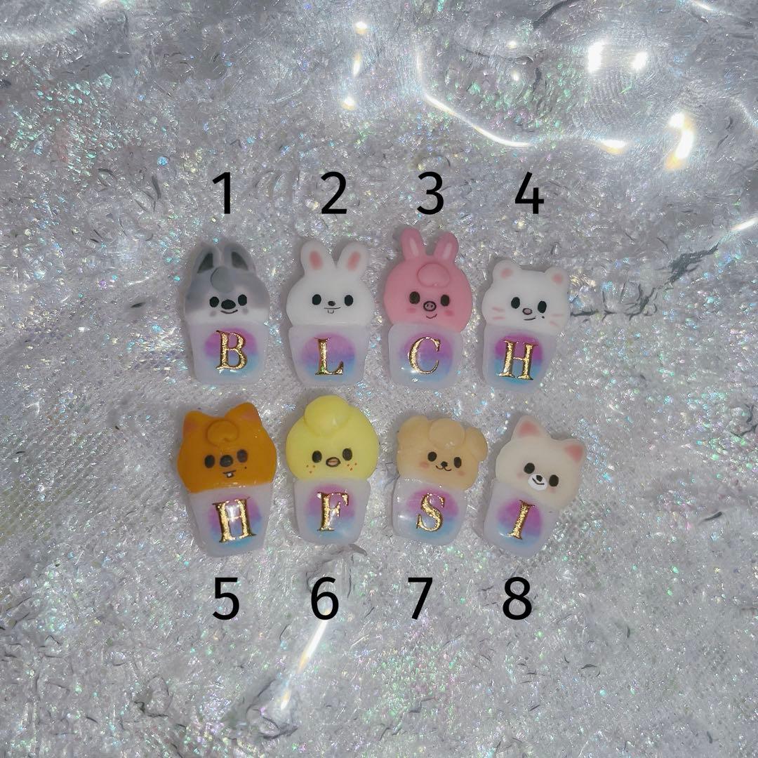 3Dネイルパーツ カップケーキ