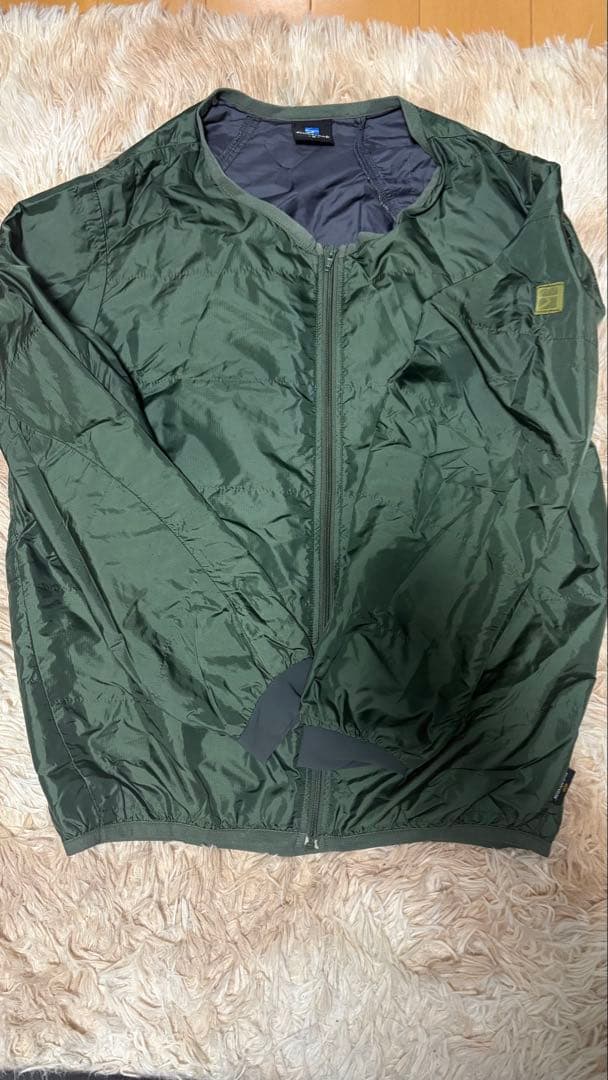 ファイントラック　ポリゴンライトジャケット　M オリーブ　中古 ミリタリー