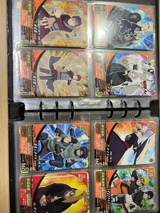 ナルト データカードダス 希少カード多数セット ファイル付き - メルカリ