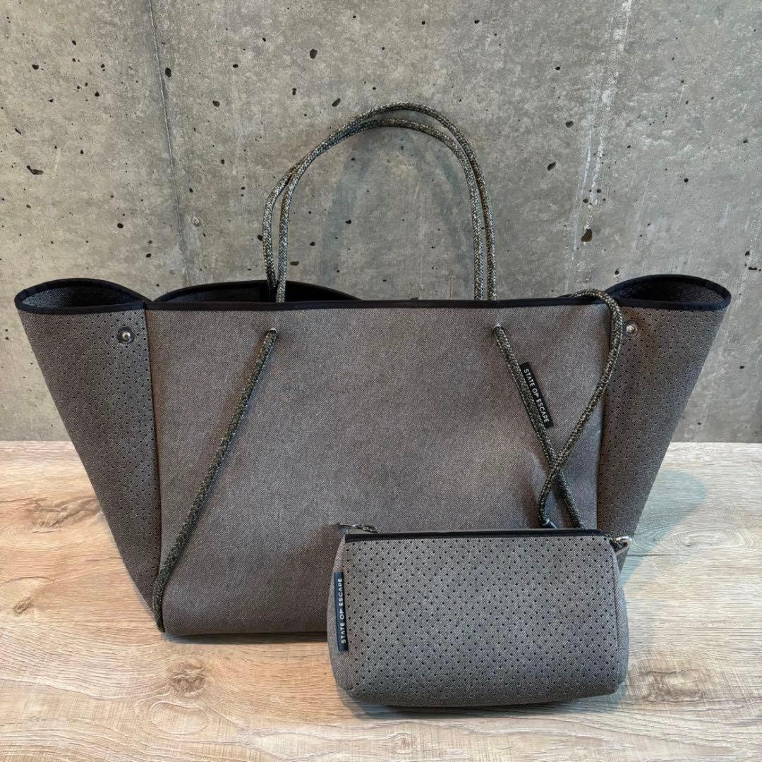 《美品》　ステイトオブエスケープ　トートバッグ