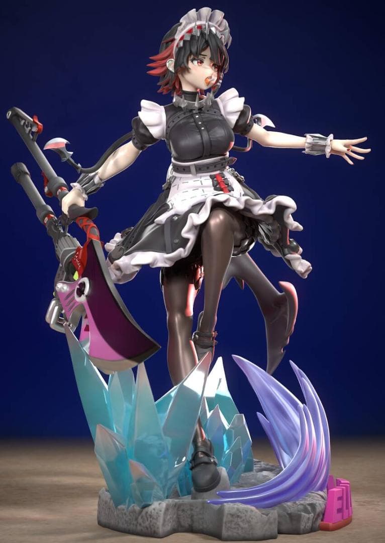 ガレージキット ゼンレスゾーンゼロ エレン・ジョー / 未塗装未組立