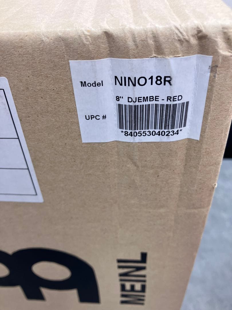MEINEL】NINO 18R（レッド）ジャンベ☆ドラム 打楽器 知育楽器 - メルカリ
