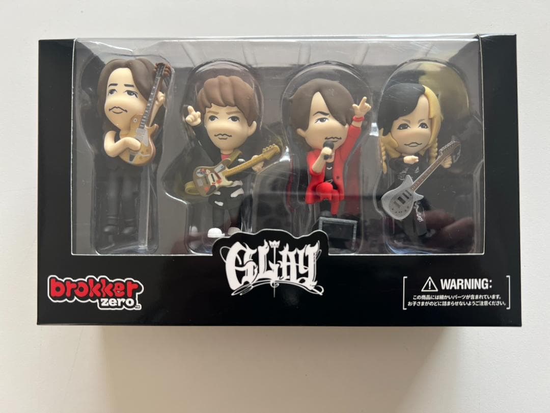 GLAY ローソン 限定フィギュア brokker zero 4体セット - メルカリ