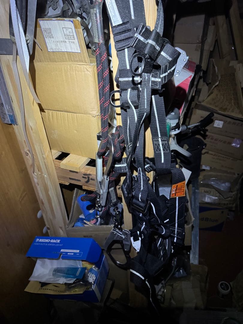 鳶忍者　KH フルハーネスランヤード2丁掛けセット④