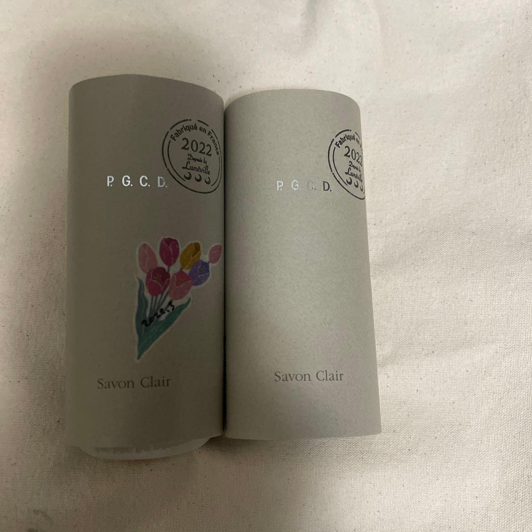 P.G.C.Dサボンクレール朝用スキンケアソープ125g✖️2