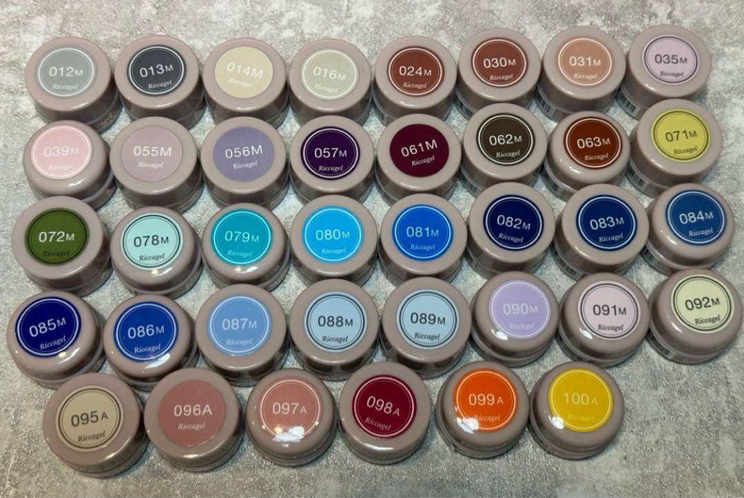 リッカジェル　77色セット