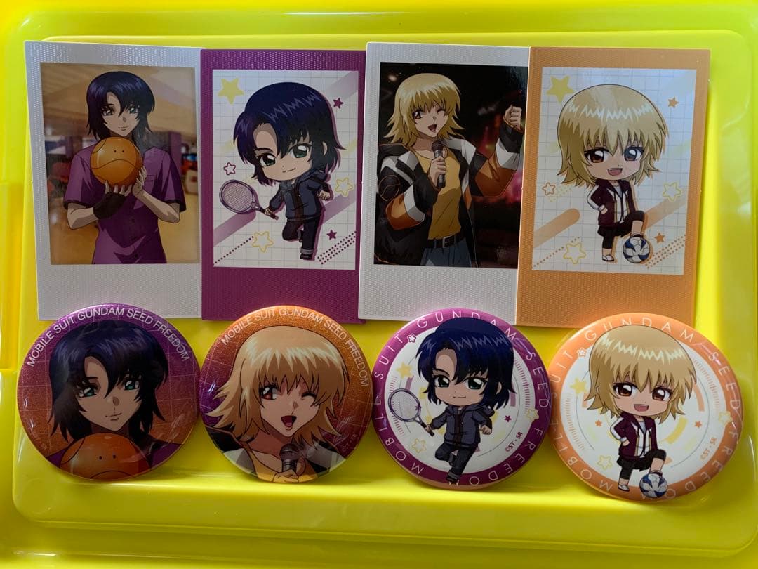 ガンダム ラウンドワン アスラン カガリ 8点セット 新品未使用 送料無料