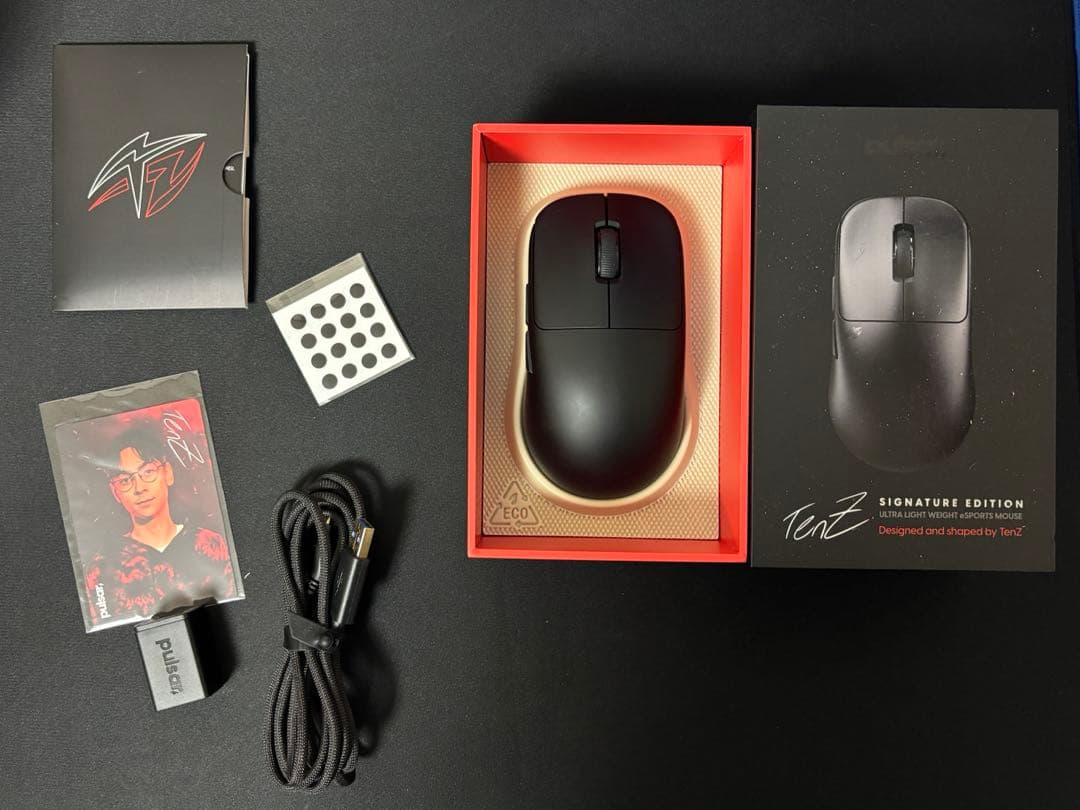 Pulsar TenZ Signature Edition ゲーミングマウス