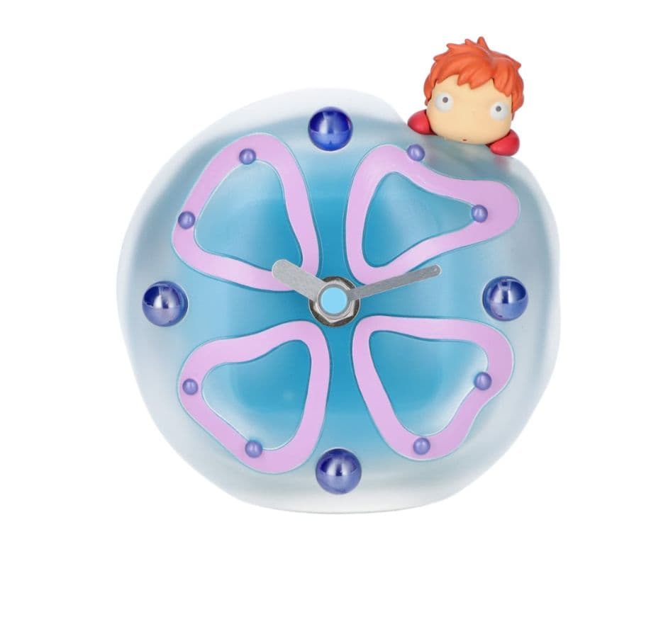 崖の上のポニョ ポニョのクラゲ置き時計