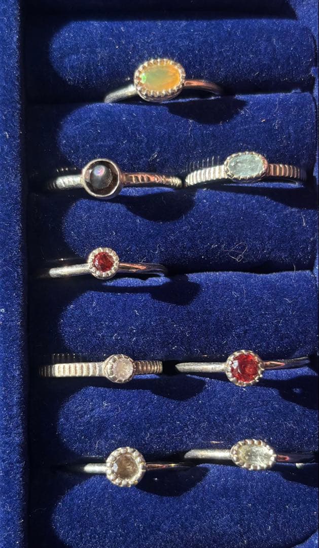 Bijumam ビジュマム　天然石 シルバーリング まとめ売り