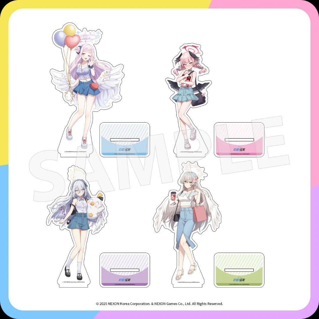 【台湾限定】ブルーアーカイブ 0717【全種】アクリルスタンド fit=scale-down,w=1200