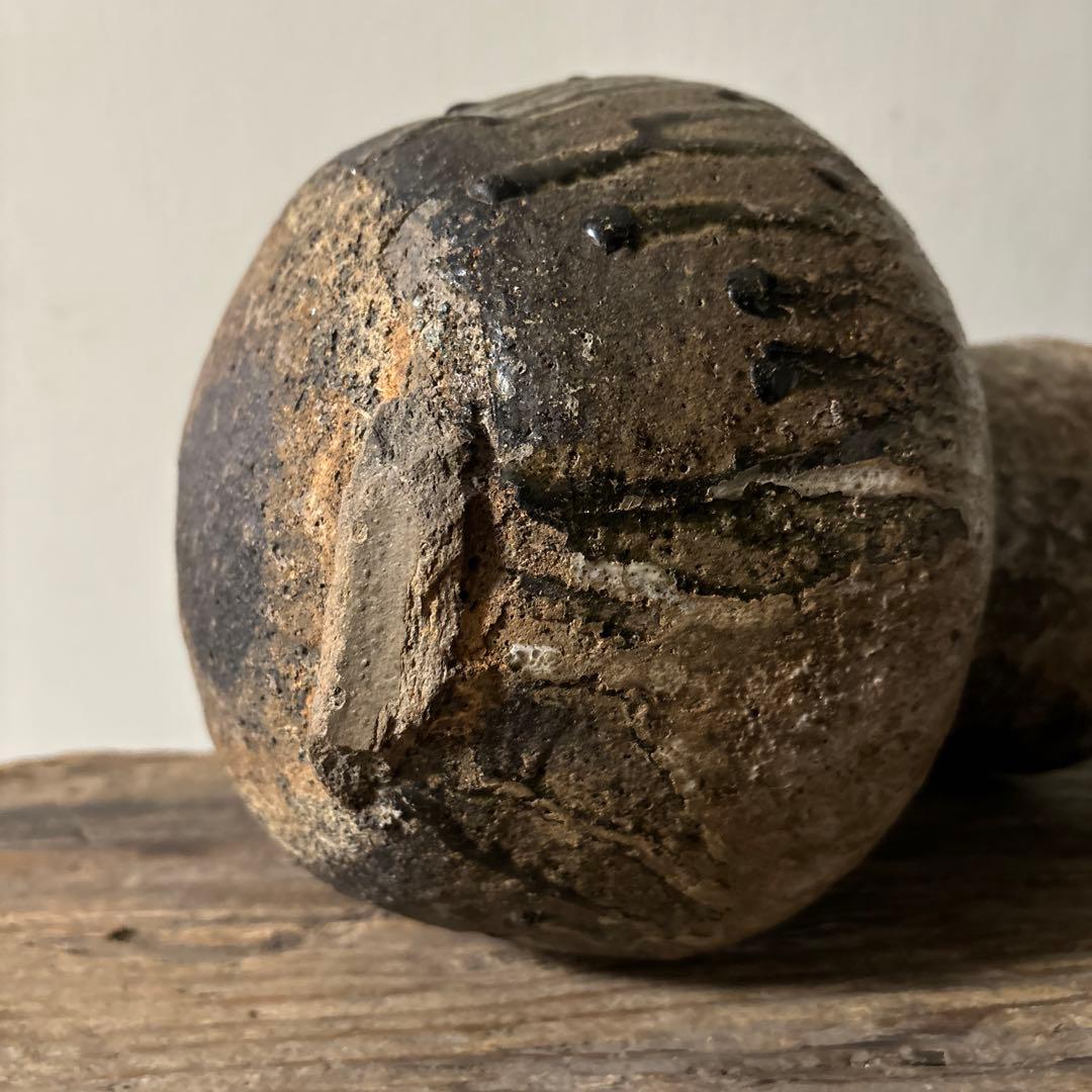 景色の良い 新羅〜高麗 壷 花生 花入れ アンティーク 古道具 骨董品検:李