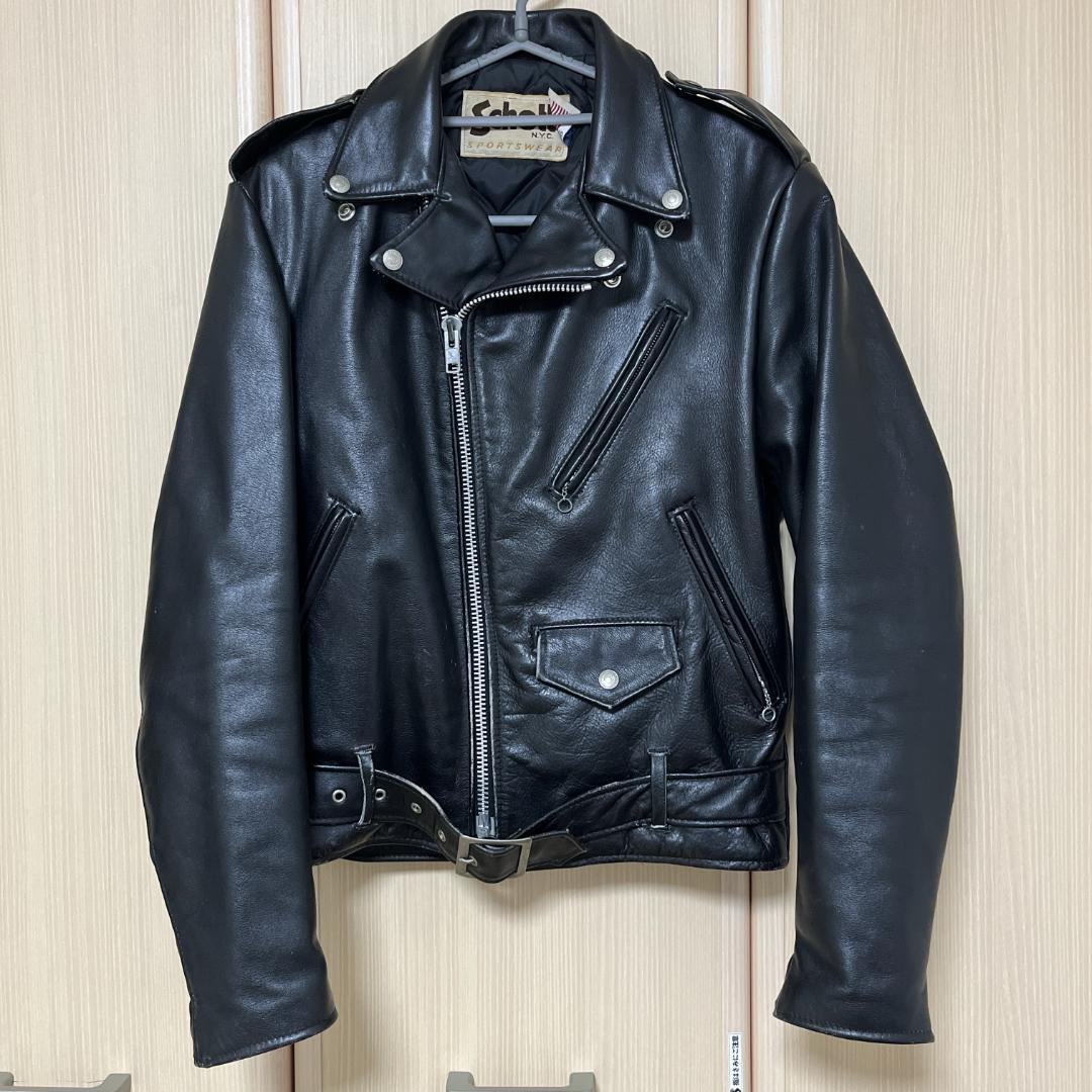 【Kr】SCHOTT レザー ライザース ジャケット ブラック 36/M インポート＆その他ブランド,Schott,アウター | ろーぐす オンライン