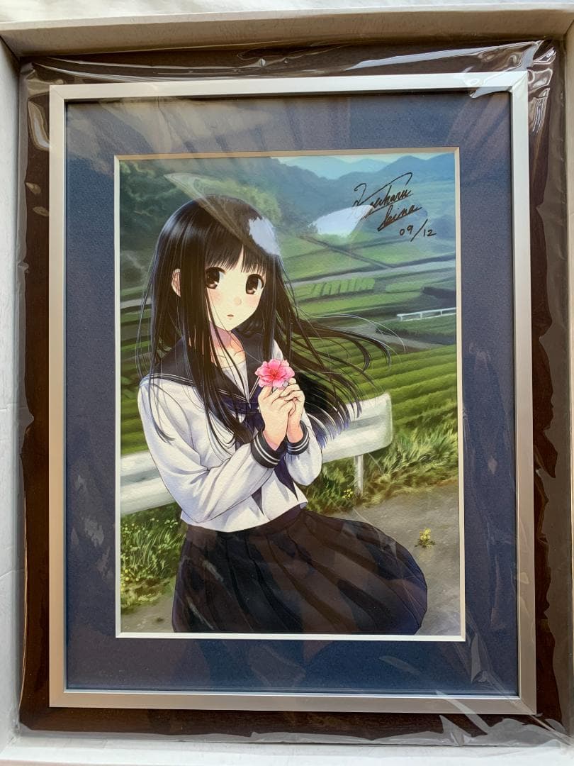 【保証書有】和遥キナ 先生 K-BOOKSジークレー 直筆サイン入り複製原画