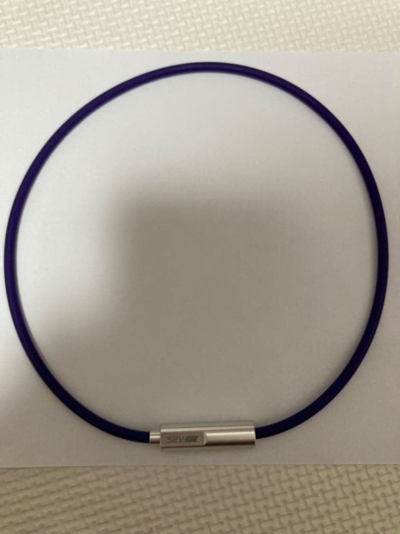 SEV セブルーパー 48cm 健康 ネックレス パープル
