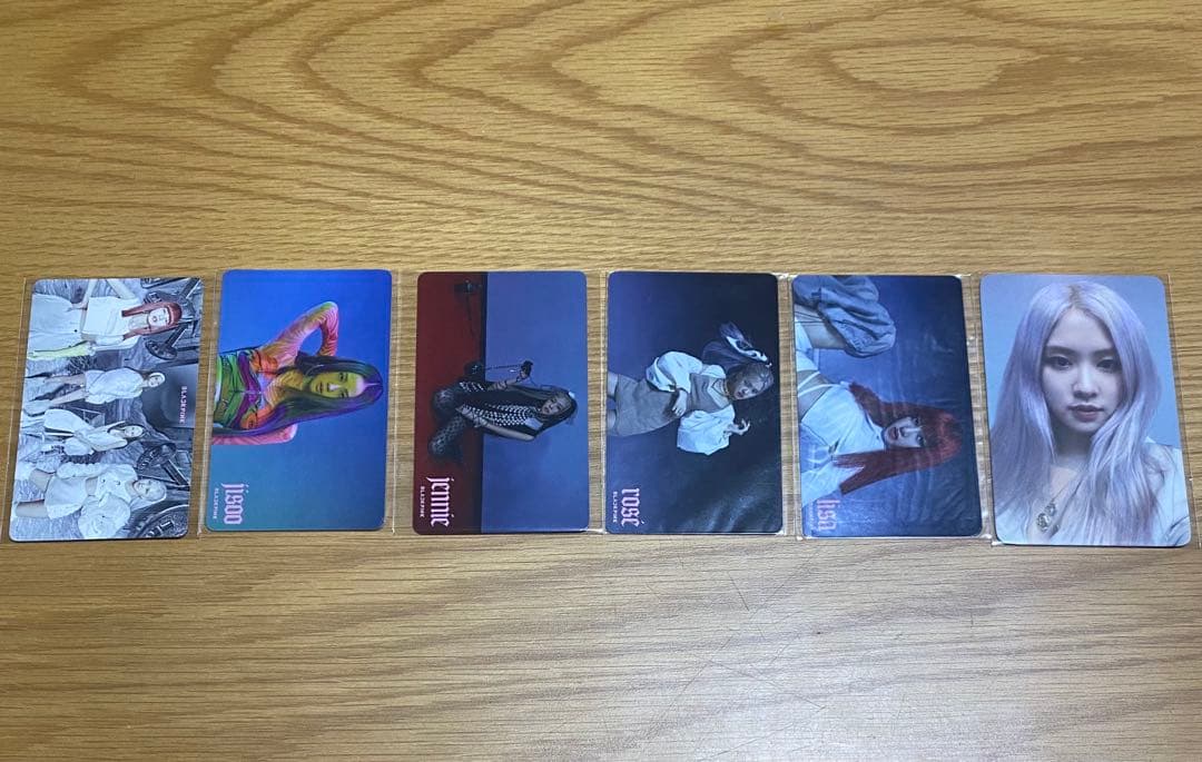 d*9様 BLACKPINK JENNIE ユニバ特典 トレカ8枚セット - 2025