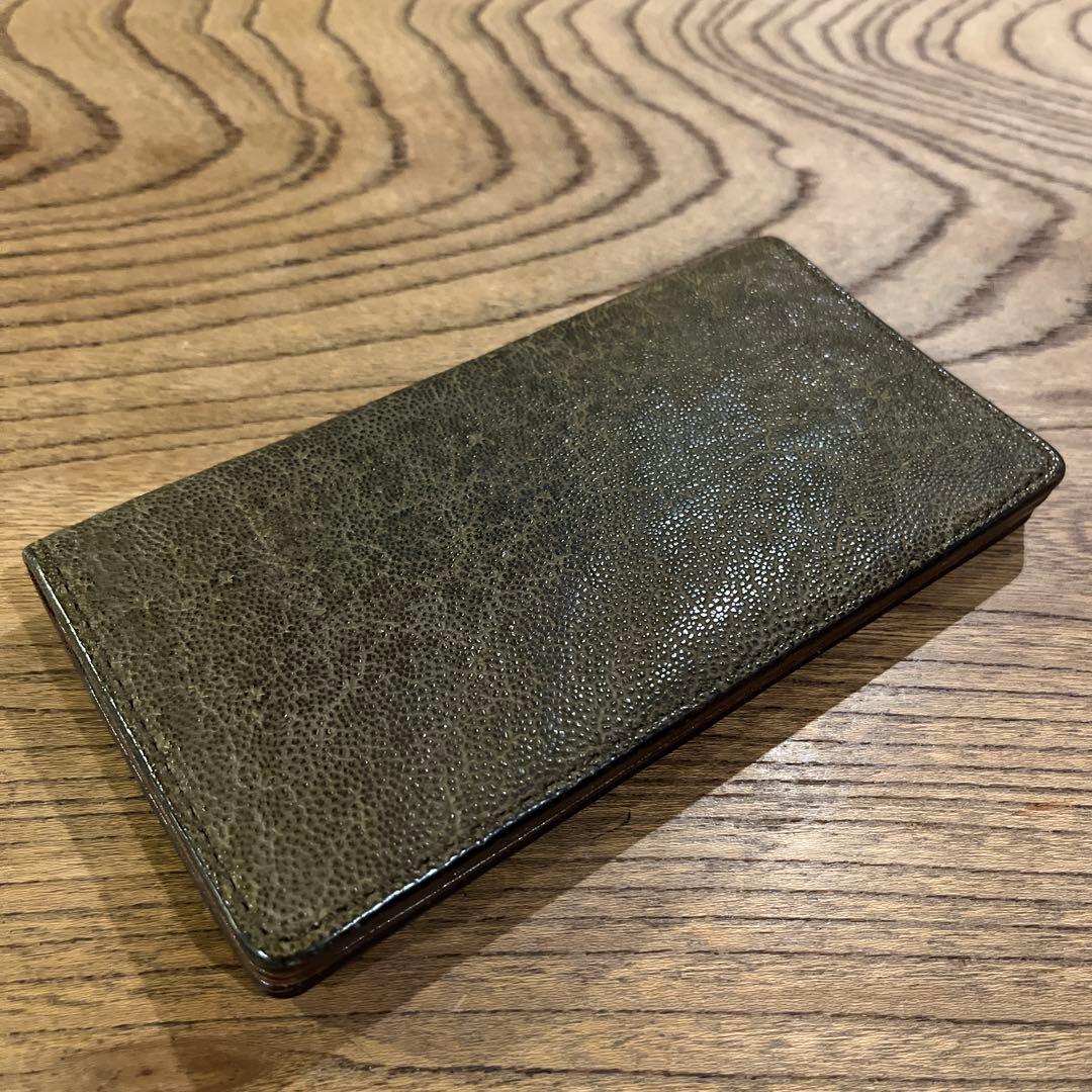 ファニー 象革 エレファント革 ２つ折り財布 最終価格