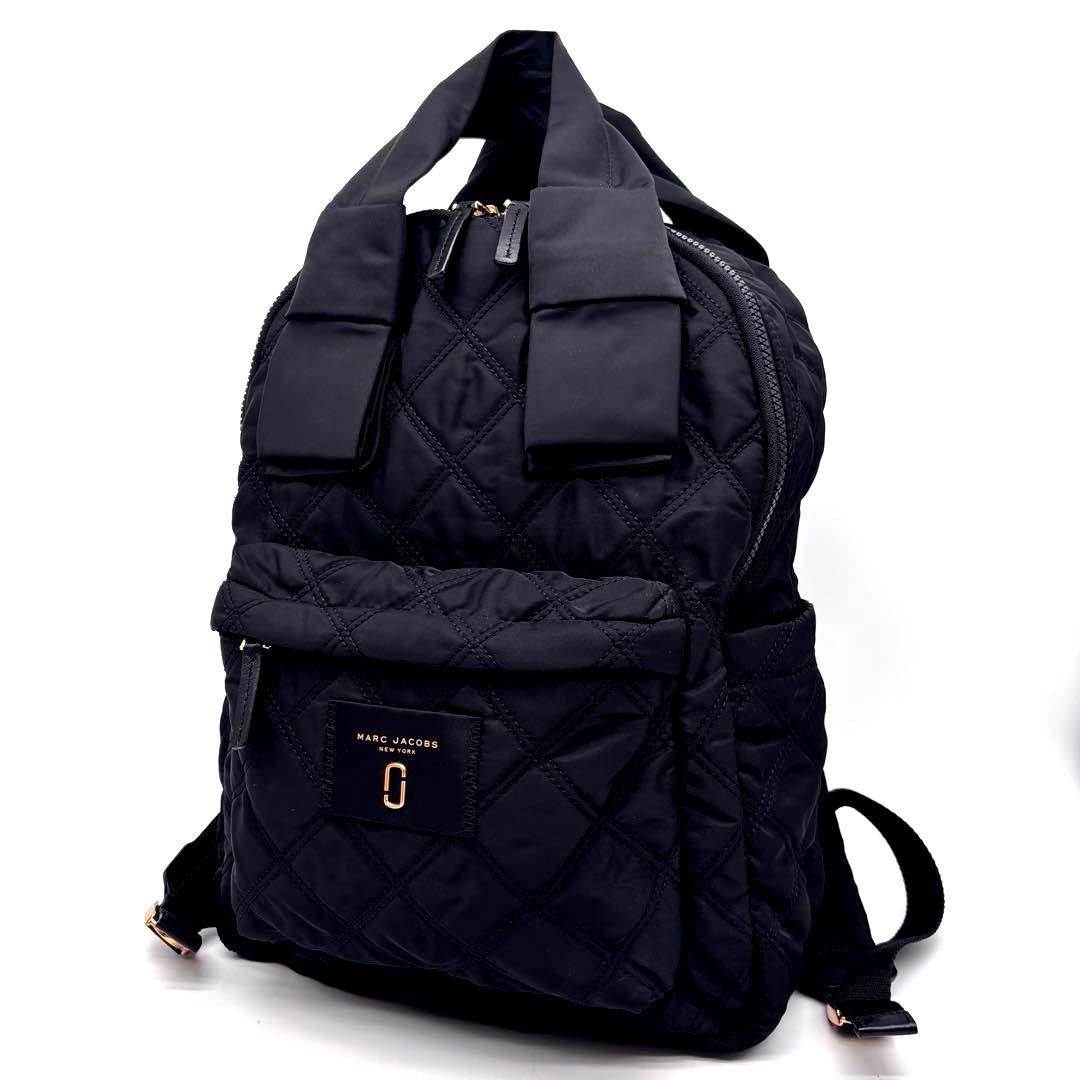 ✨極美品✨マークジェイコブス　キルティングリュック　バッグパック　A4可 MARC BY MARC JACOBS（マーク バイ マーク ジェイコブス） リュック
