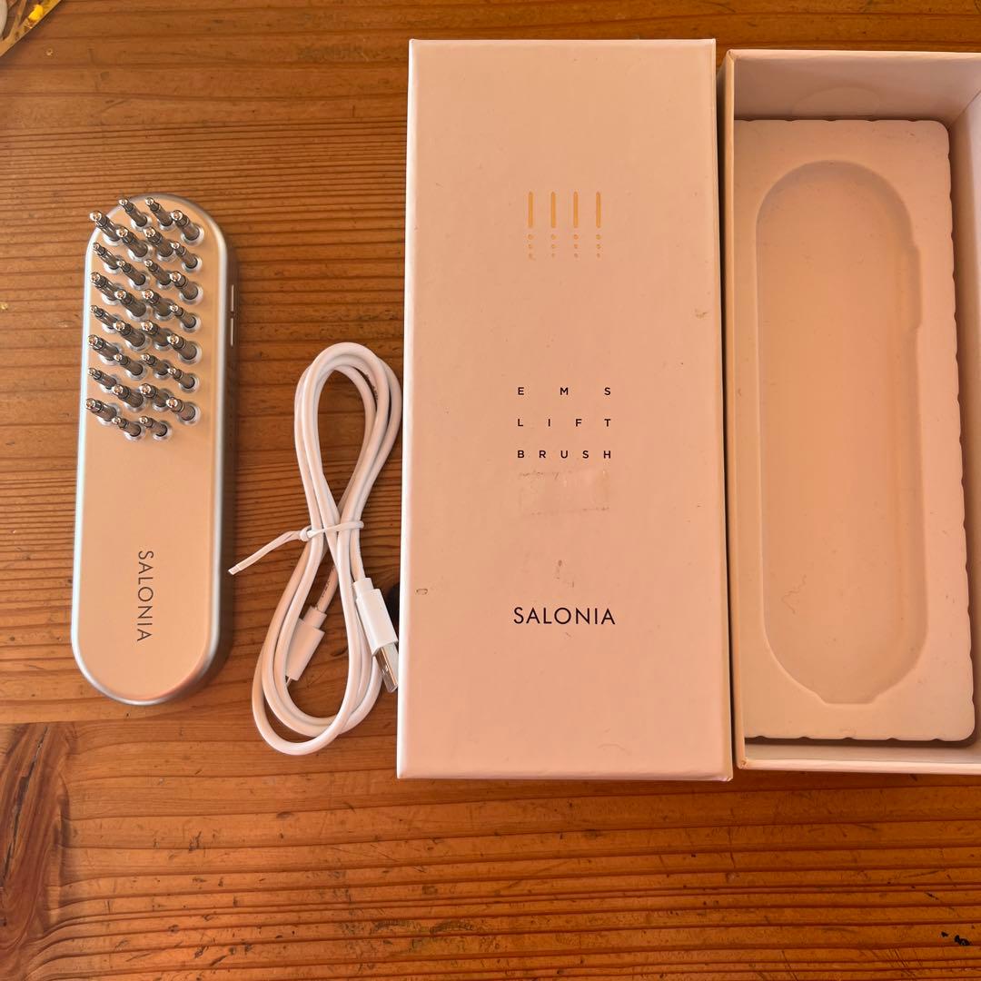 ボディ・フェイスケア SALONIA EMS LIFT BRUSH SAL22206SL