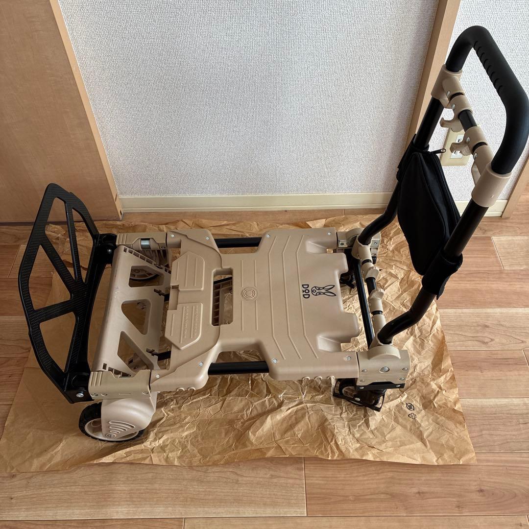 DOD タタメルンダーZ DODから2輪でも4輪でも使える台車「タタメルンダーZ」登場 インスタ