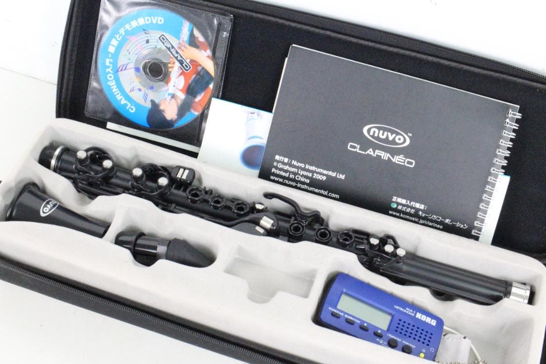 ◎nuvo プラスチック製クラリネット クラリネオ クラリネオClarineo （NUVO ヌーボ NCBKJP Black） | LAGBAG MUSIC