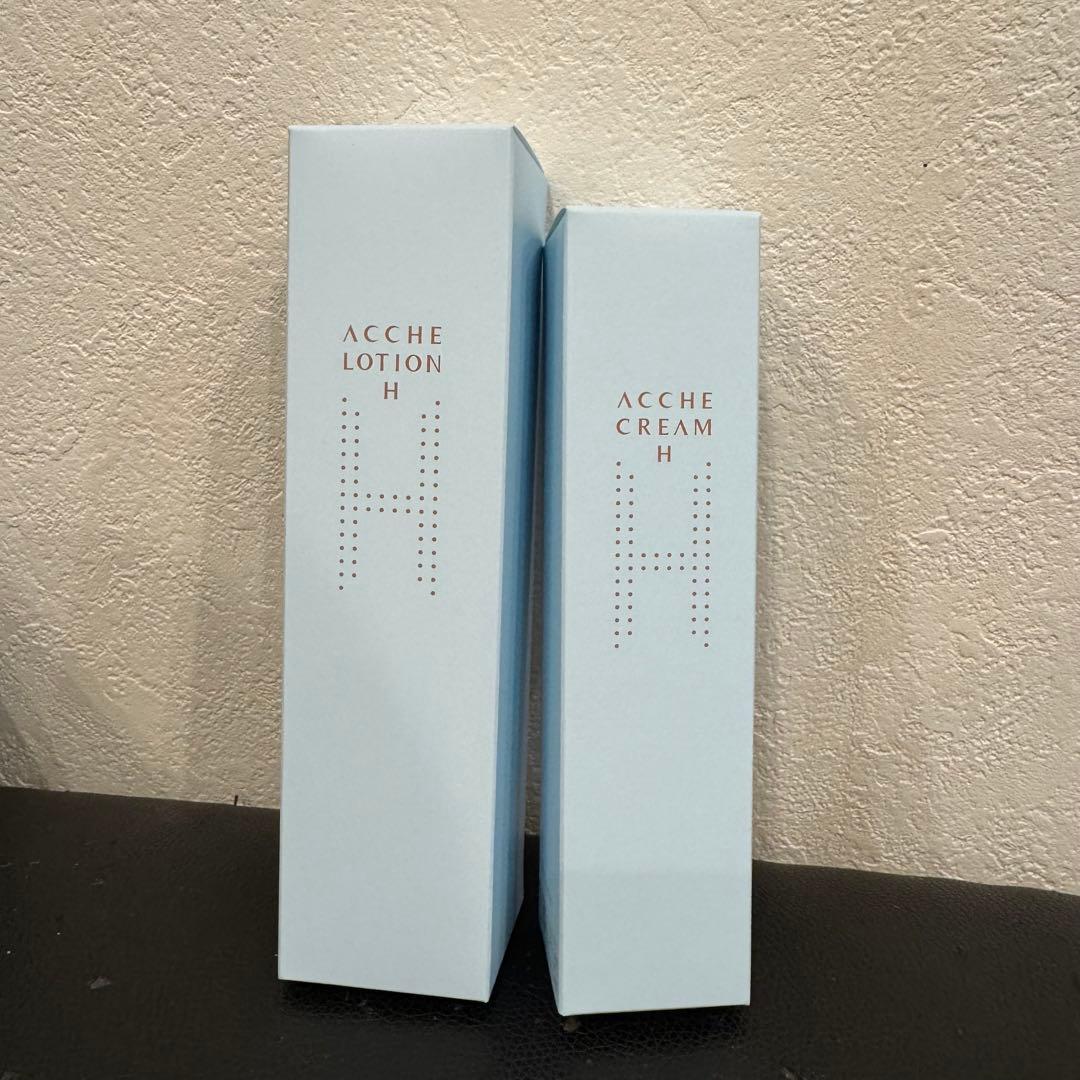 アッチェスキンケア2点セット　ローション　クリーム