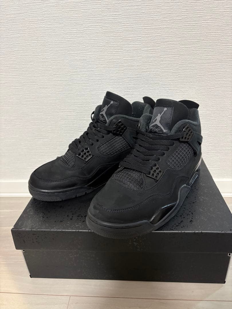Nike Air Jordan 4 ブラックキャット エア ジョーダン 4 NIKE AIR JORDAN RETRO -BLACK CAT- ナイキ レトロ