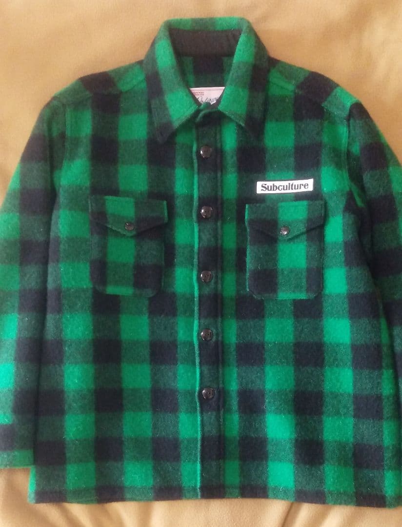 SubCulture Buffalo Check Jacket サブカルチャー SC subculture サブカルチャー バッファロー チェックジャケット