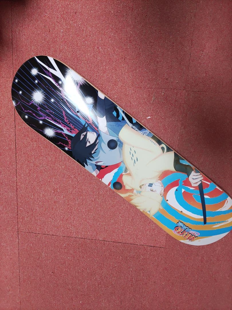 NARUTO-ナルト- 疾風伝 スケートボードデッキ8.0　ナルト＆サスケ