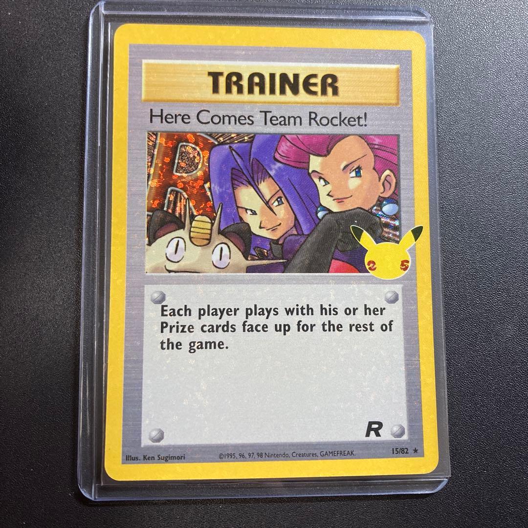 ポケモンカード ロケット団参上！ 25th 英語版 ポケカ 15/82☆ - メルカリ